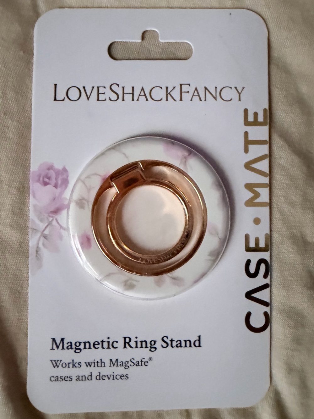 LoveShackFancy x Casemate Magnetic Ring Stand (iPhone)